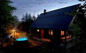 Domek w górach z jacuzzi, balią i basenem